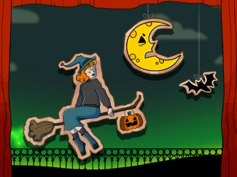 Game: Halloween Witch Fly