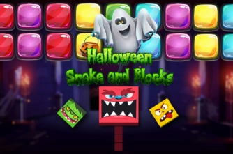 Game: Halloween Snake and Blocks