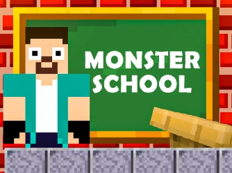 Game: Herobrine vs Monster School