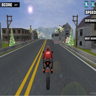 Game: Highway Rider Motorcycle Racer Game