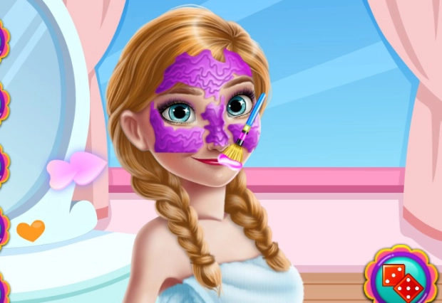 Game: Ice Princess Fruity Skin Care