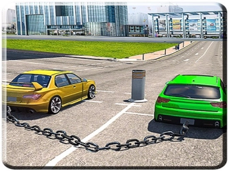 Game: Chained Cars Impossible Tracks Game