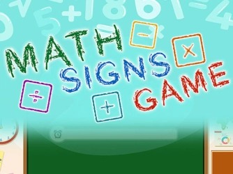 Game: Math Signs Game