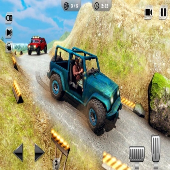 Game: Mountain Climb Passenger Jeep Simulator Game