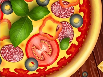Game: Pizza maker cooking and baking games for kids