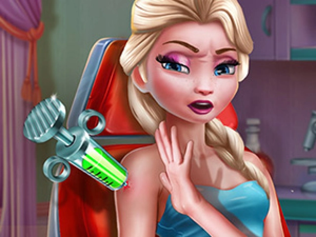 Game: Ice Queen Vaccines Injection