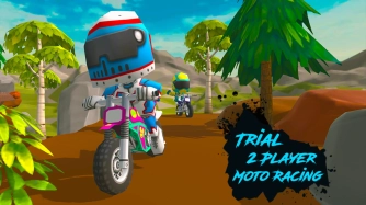 Game: Trial 2 Player Moto Racing