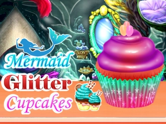 Game: Mermaid Glitter Cupcakes
