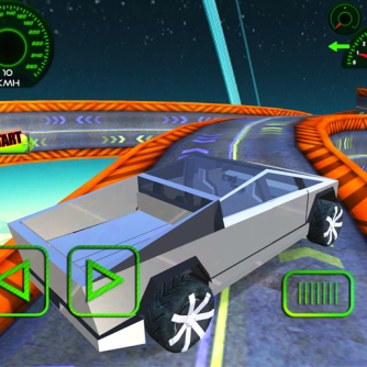 Game: Cyber Truck Race Climb