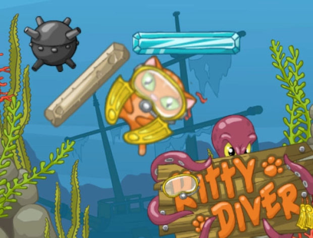 Game: Kitty Diver