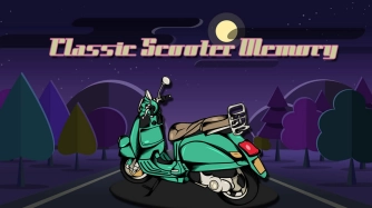 Game: Classic Scooter Memory