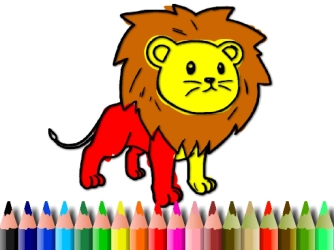 Game: BTS Lion Coloring Book