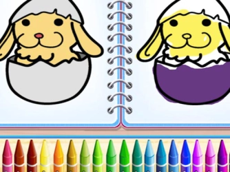 Game: Coloring Bunny Book