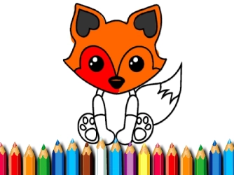 Game: Fox Coloring Book