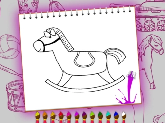 Game: Coloring Book Toy Shop