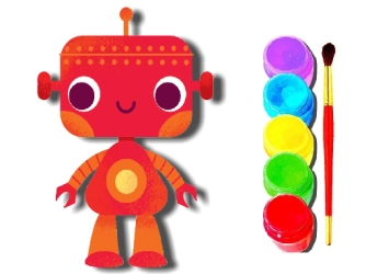 Game: BTS Robot Coloring Book