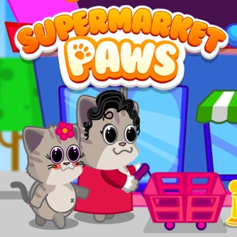Game: Supermarket Paws Cat Game for kids