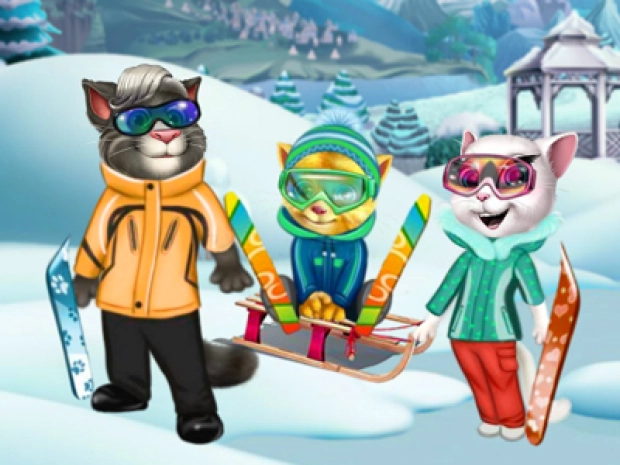 Game: Cats Winter Fun