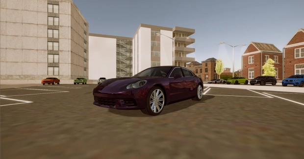 Game: Crash Cars Crazy Stunts in Town Sandboxed