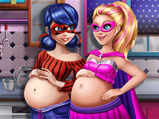 Game: Hero Dolls Pregnant BFFs 