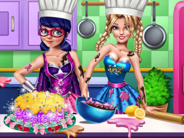 Game: Super Hero Cooking Contest!