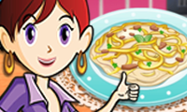 Game: Chicken Fettuccine: Sara's Cooking Class