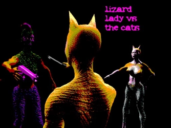 Game: Lizard Lady vs The Cats