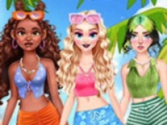 Game: Summer Coconut Girl Dress Up