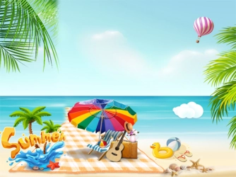 Game: Summer Beach Slide