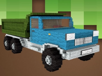 Game: Blockcraft Truck Jigsaw