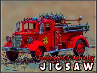 Game: Emergency Vehicles Jigsaw