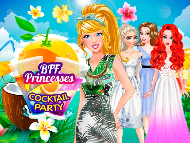 Game: BFF Princesses Cocktail Party