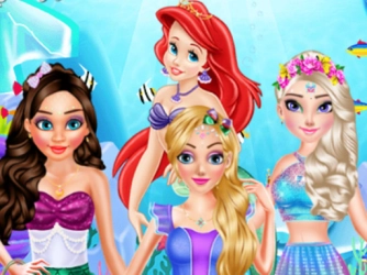 Game: Princess Mermaid Style Makeup
