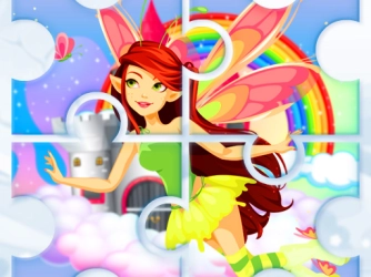 Game: Little Cute Summer Fairies Puzzle