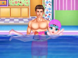 Game: Baby Taylor Learn Swimming
