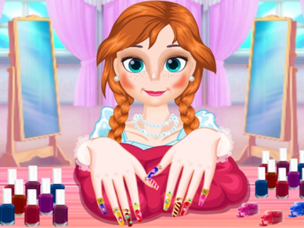 Game: Princess Annie Nails Salon!