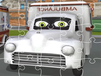 Game: Ambulance Trucks Jigsaw