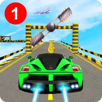 Game: Mega Car Ramp Impossible Stunt Game