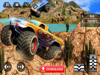 Game: Mega Truck Race Monster Truck Racing Game