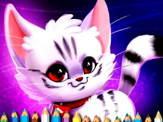 Game: Cute Kitty Coloring