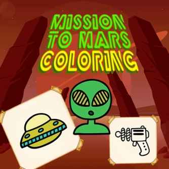 Game: Mission to Mars Coloring
