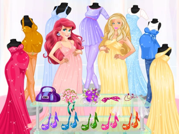 Game: Pregnant Princesses Fashion Outfits 