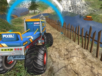 Game: Monster Truck Offroad Driving Mountain