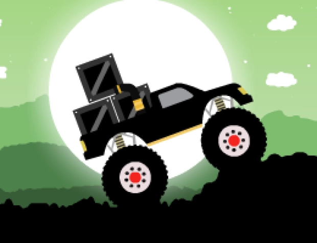 Game: Monster Truck Forest Delivery