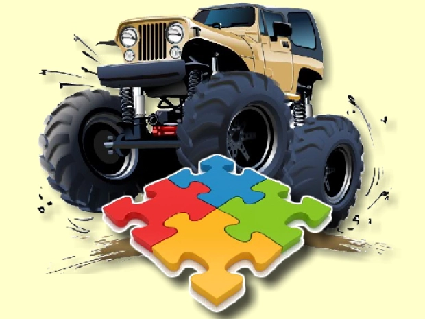 Game: Monster Truck Jigsaw