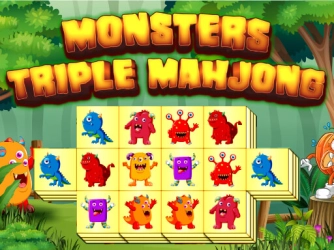 Game: Monster Triple Mahjong