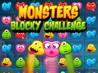 Game: Monsters Blocky Challenge