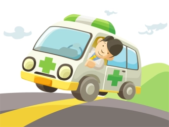 Game: Cartoon Ambulance Slide