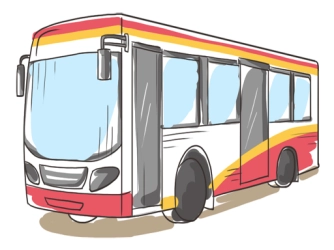 Game: Cartoon Bus Slide