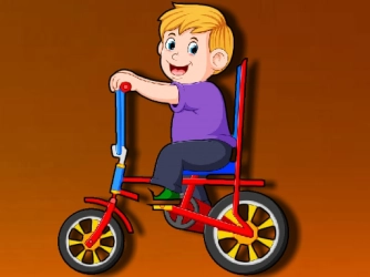 Game: Cartoon Bike Jigsaw